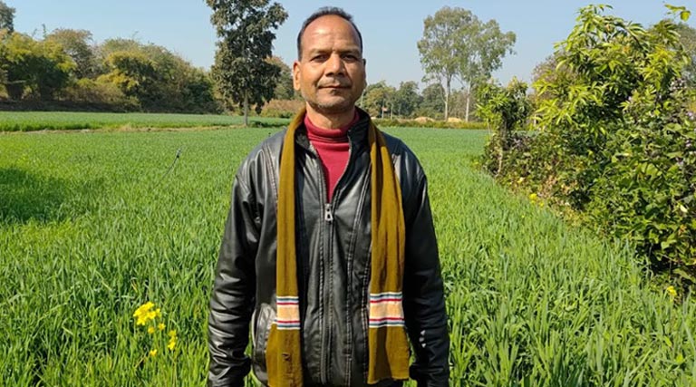 जलवायु अनुकूल कृषि कार्यक्रम से खेती कर प्रेरणास्रोत बने श्री किशोर पवार