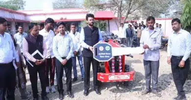 राष्ट्रीय बागवानी यंत्रीकरण योजना के तहत किसान सोहनलाल को बड़ी सौगात, 1.80 लाख अनुदान से मिला ट्रैक्टर  