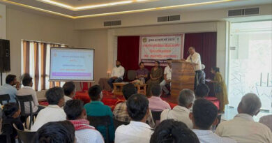 आगर मालवा : कार्यशाला में किसानों को जैविक एवं प्राकृतिक खेती की जानकारी दी