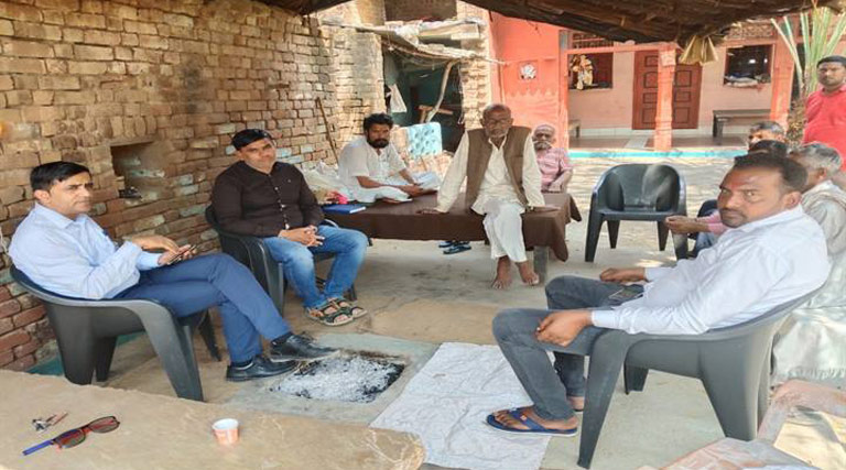 भिंड जिले में अभियान चलाकर हो रही फार्मर रजिस्ट्री