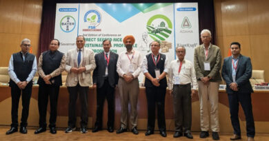 भारत में डायरेक्ट सीडेड राइस अपनाने से 35% तक पानी की बचत और प्रति हेक्टेयर ₹14,000 तक लागत में कमी संभव: धान विशेषज्ञ