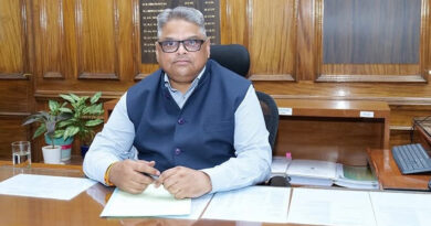 अतिश चंद्र ने कृषि एवं किसान कल्याण विभाग के सचिव का पदभार संभाला
