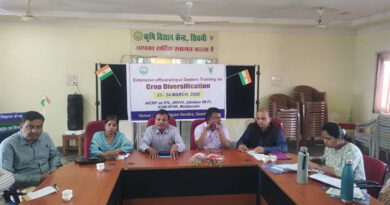 सिवनी: फसल विविधीकरण को लेकर किसानों को किया प्रशिक्षित