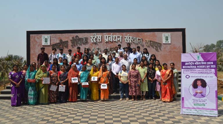 आईसीएआर–एनआईबीएसएम, रायपुर में अंतर्राष्ट्रीय महिला दिवस 2026 का आयोजन