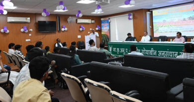 सोयाबीन- गेहूं फसल प्रणाली की उत्पादकता पर प्रशिक्षक प्रशिक्षण आयोजित