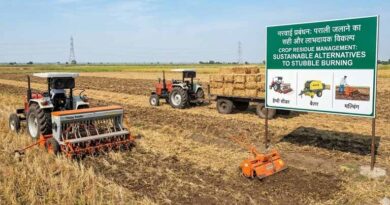 गुना जिले में नरवाई प्रबंधन हेतु कृषक चौपाल का आयोजन