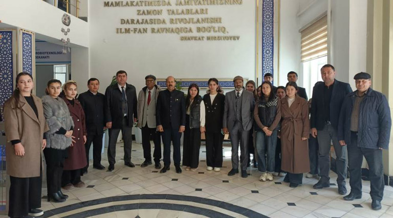 रायपुर : उज्बेकिस्तान के विद्यार्थी कृषि शिक्षा एवं अनुसंधान के लिए छत्तीसगढ़ आएंगे