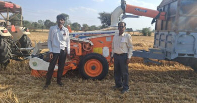 विदिशा: कृषक गजराज सिंह की स्ट्रॉ रीपर से बढ़ी कमाई, आज हजारों रुपए प्रति महीना हो रही अतिरिक्त आय