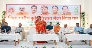 प्राकृतिक और हाईटेक खेती ही भविष्य की जरूरत: श्रीमती सावित्री ठाकुर