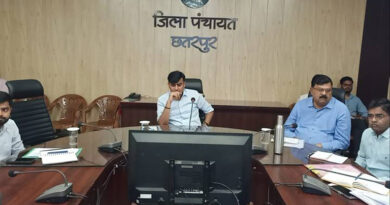 छतरपुर में नरवाई जलाने वालों पर लगाई पेनल्टी