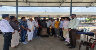 सेगांव में समर्थन मूल्य पर गेहूं खरीदी का शुभारंभ