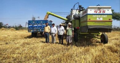 नैनपुर में किसानों के गेहूं का निरीक्षण, सैंपल जांच के लिए भेजे जाएंगे