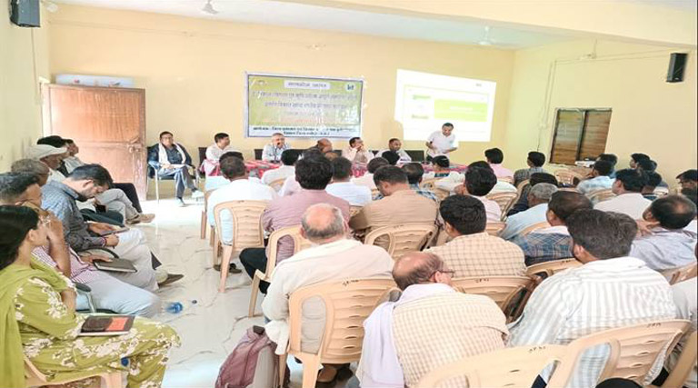श्योपुर में सुविधाजनक उर्वरक वितरण के लिए ई-विकास प्रणाली शुरू