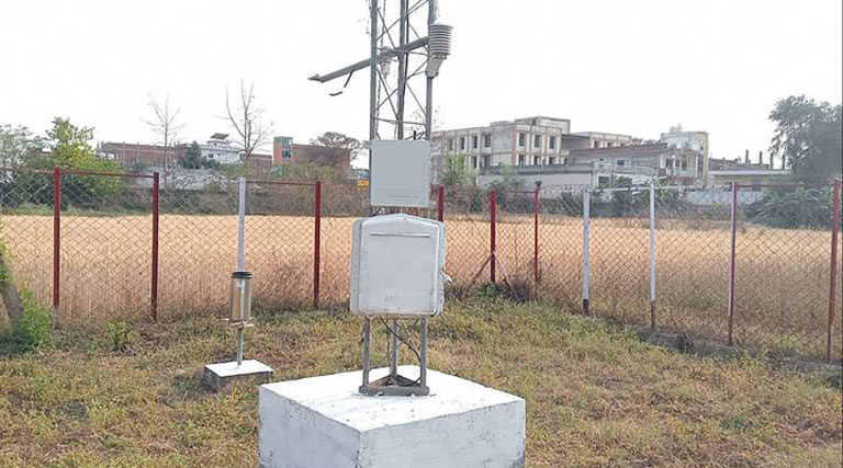 सीधी: मौसम स्टेशन सक्रिय होने से अब मिलेगा सटीक मौसम पूर्वानुमान