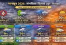 स्काइमेट का पूर्वानुमान: 2026 में भारत में सामान्य से कम रहेगा मानसून, 94% एलपीए का अनुमान स्काइमेट का पूर्वानुमान: 2026 में भारत में सामान्य से कम रहेगा मानसून, 94% एलपीए का अनुमान