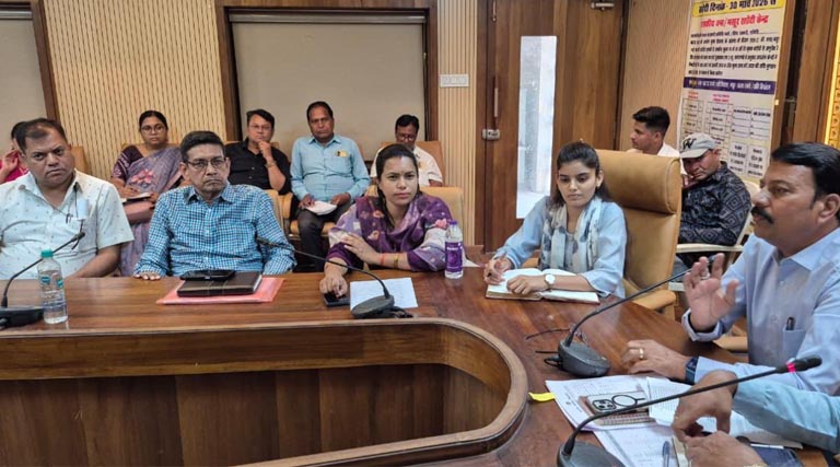 चना एवं मसूर उपार्जन के लिए जिला स्तरीय प्रशिक्षण आयोजित