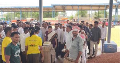 बुरहानपुर विधायक ने कृषि उपज मंडी में विकास कार्यों का किया निरीक्षण