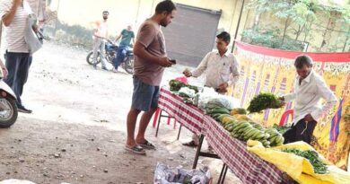 बुरहानपुर: हाट बाजार में हुई प्राकृतिक उत्पादों की बिक्री