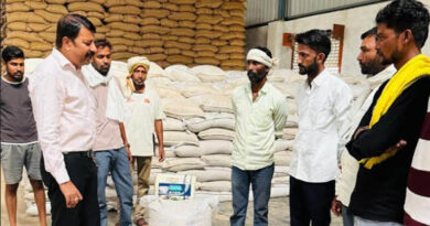 छिंदवाड़ा: उप संचालक कृषि ने गेहूं-चना खरीदी केंद्र का किया निरीक्षण