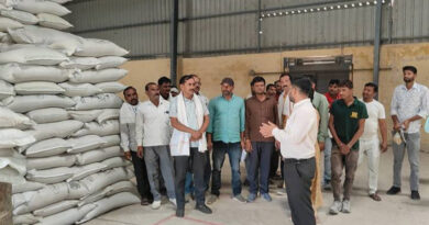 दतिया सीईओ ने किया उपार्जन केंद्रों का निरीक्षण