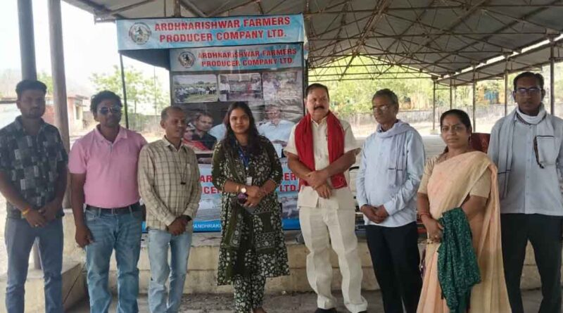 सौंसर में अर्धनारीश्वर एफपीओ द्वारा अरहर की खरीदी प्रारम्भ