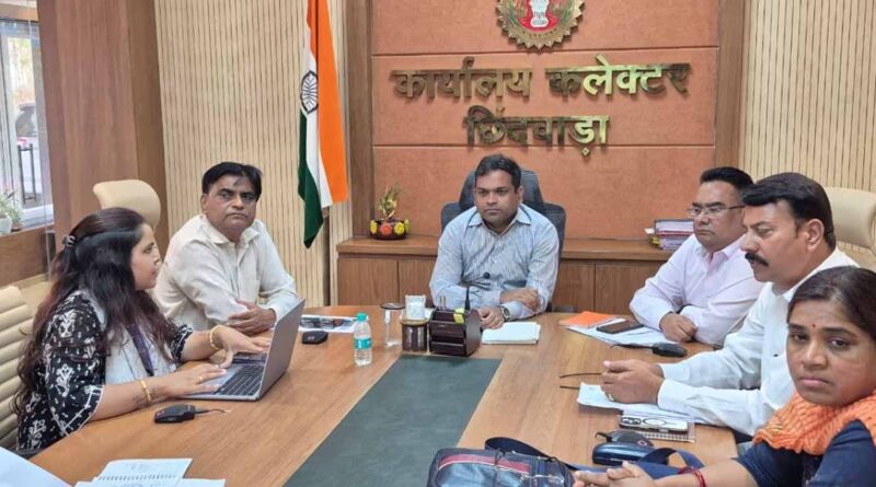 छिंदवाड़ा: आत्मा गवर्निग बोर्ड एवं कृषि अवसंरचना निधि की समीक्षा बैठक आयोजित