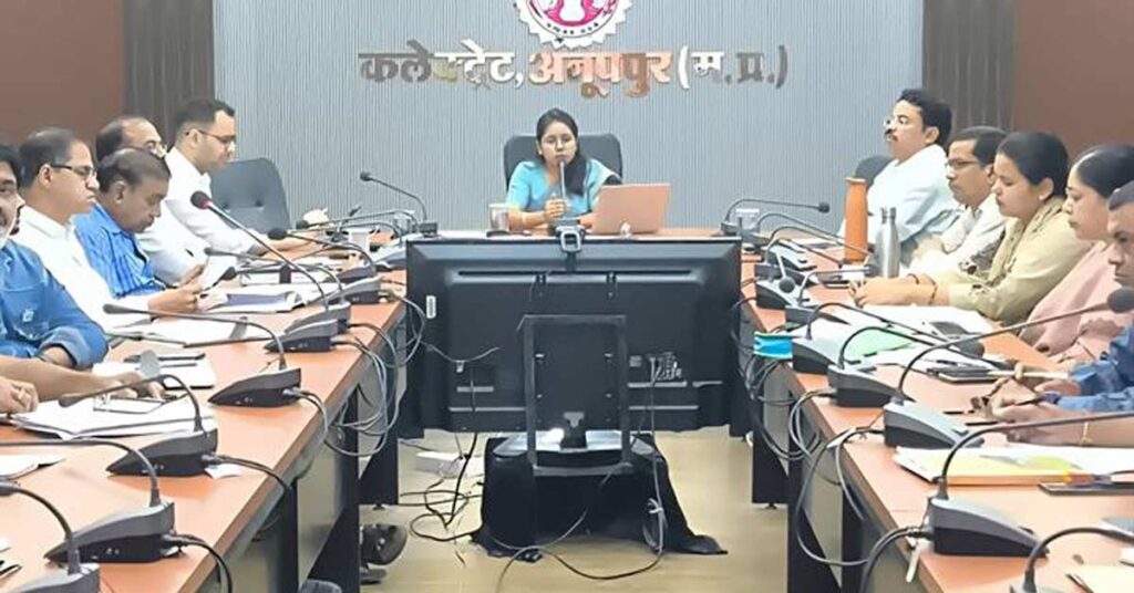 कृषि एवं उद्यानिकी फसलों के रकबे में वृद्धि  के प्रयास करें - सीईओ अनूपपुर