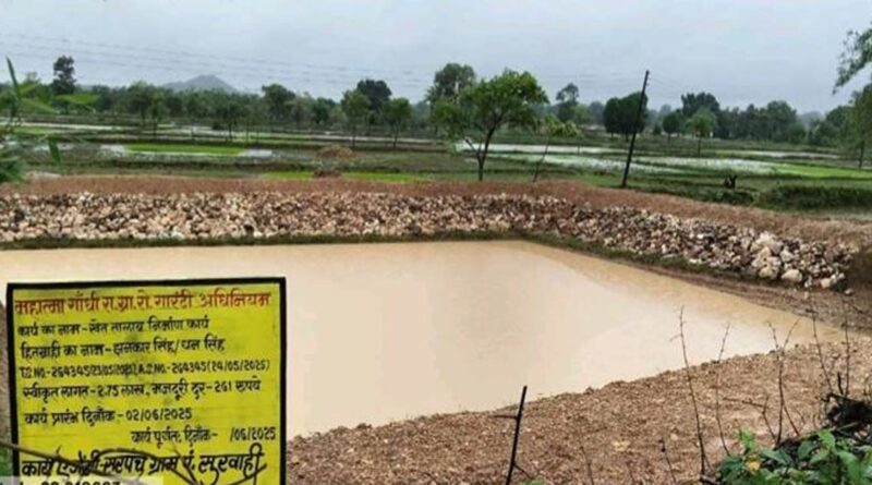 बालाघाट: खेत तालाब निर्माण से सिंचाई और मत्स्य पालन से बढ़ी आय
