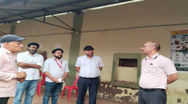 अशोकनगर कलेक्टर ने डबल लॉक केंद्र का किया निरीक्षण  