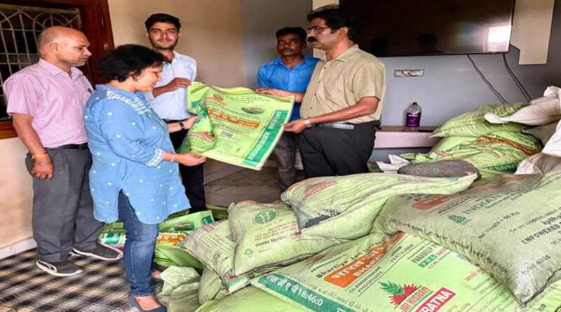 जबलपुर जिले में बड़ी मात्रा में नकली डीएपी बनाने में प्रयुक्त सामग्री जब्त