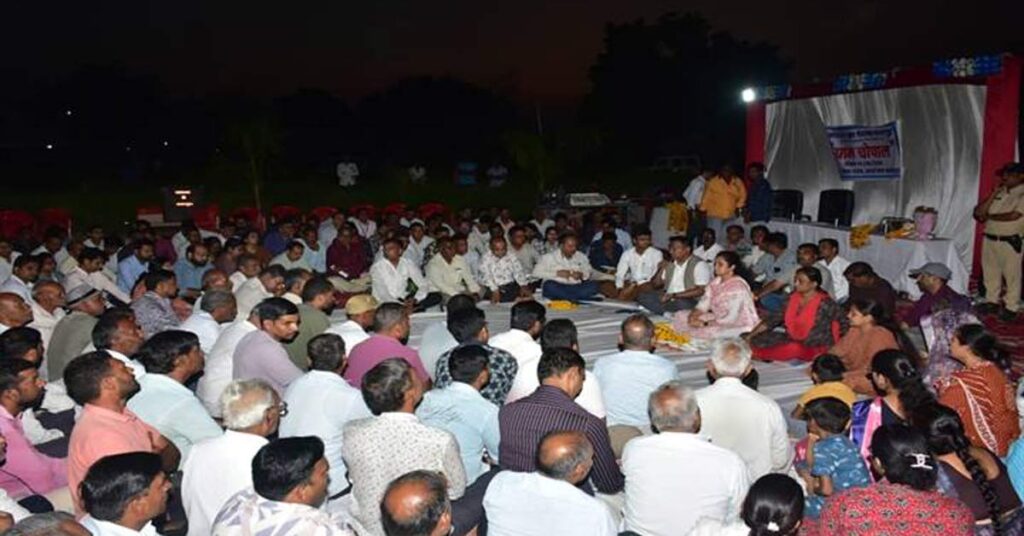 मंदसौर : आदर्श ग्राम बालागुड़ा में रात्रि चौपाल आयोजित