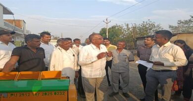 सतना में डीएसआर तकनीक का प्रदर्शन किया