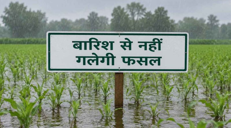 बारिश से नहीं गलेगी फसल, जलभराव से बचाएगी रिजफरो ड्रिल तकनीक; किसानों को मिलेगा बेहतर उत्पादन