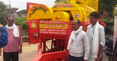 1.20 लाख रुपये की सब्सिडी से खरीदा थ्रेशर, अब हर सीजन में हो रही अतिरिक्त कमाई