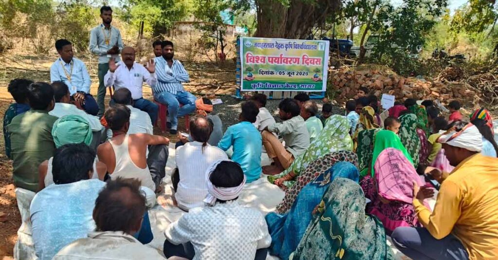 मध्यप्रदेश: पर्यावरण दिवस पर सागर के गांवों में हरियाली का संदेश, किसानों को सिखाए जल संरक्षण के उपाय