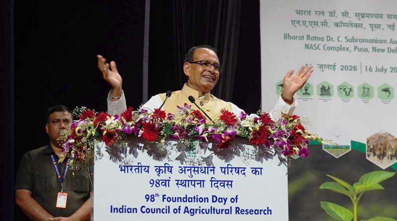 आईसीएआर ने पूरे किए 98 वर्ष, 2025-26 में विकसित कीं 386 उन्नत फसल किस्में; 43 नई किस्में और 17 तकनीकें जारी