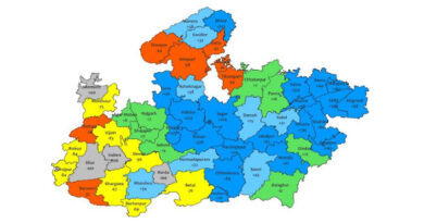 मध्यप्रदेश के 7 जिलों में अति भारी वर्षा का ऑरेंज अलर्ट जारी