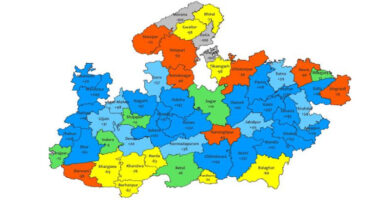 बड़वानी और धार जिलों में अति भारी वर्षा की संभावना