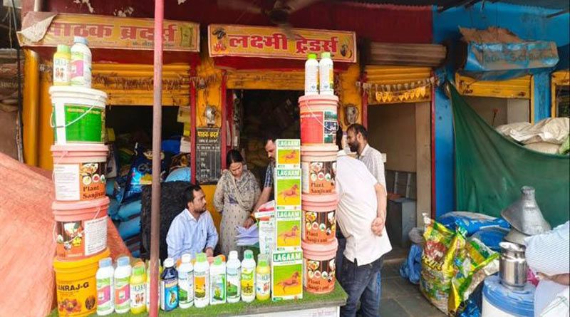 शिवपुरी: कृषि विभाग का सघन निरीक्षण अभियान जारी