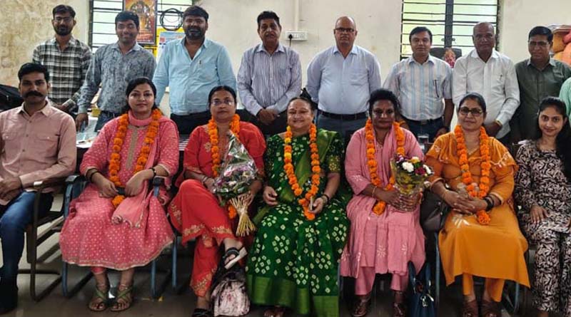  कृषि अधिकारी पदोन्नति उपरांत सम्मानित
