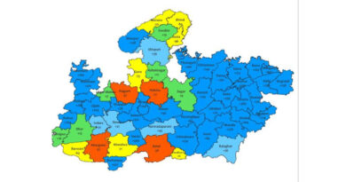 मध्यप्रदेश के 8 जिलों में अति भारी वर्षा का ऑरेंज अलर्ट जारी