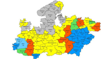 अनूपपुर, कटनी और  मंडला जिलों में अति भारी वर्षा की संभावना