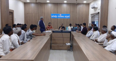 मोहगांव जलाशय प्रभावित किसानों ने कलेक्टर को सौंपा ज्ञापन