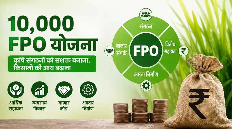 10,000 FPO योजना से किसानों को मिल रहा सामूहिक ताकत का लाभ