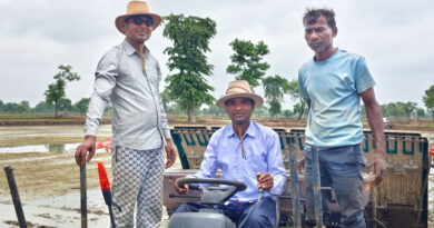 पैडी ट्रांसप्लांटर ने घटाई धान रोपाई की लागत, किसान को प्रति एकड़ 7 हजार रुपये की हुई बचत