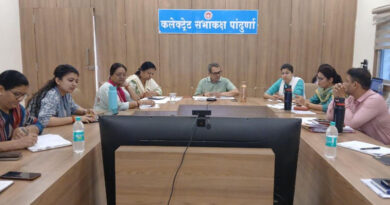 पांढुर्ना कलेक्टर ने उद्यानिकी विभाग की योजनाओं एवं प्रगति की समीक्षा की