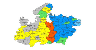 मध्यप्रदेश के 6 जिलों में अति भारी वर्षा की चेतावनी