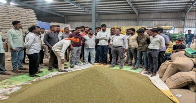 सीहोर: मूंग उपार्जन केंद्रों, मंडी एवं वेयरहाउस का निरीक्षण जारी
