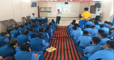 शिवपुरी : स्कूली बच्चों को बताए हानिकारक खरपतवार से बचाव के उपाय