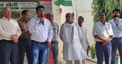 कृषि एसोसिएशन ने निकाली तिरंगा यात्रा